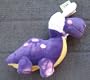 Plush Dinosaur with Easter Bunny Ears
