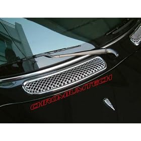 01-06 MINI Cooper / Cooper S / ONE Chrome Air Vent / Hood Scoop Covers