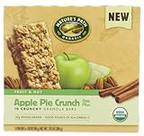 NATURE'S PATH ORGANIC Crunchy Granola Bars, Apple Pie Crunch, 7.05-Ounce (Pack of 6)