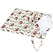 Damero 2pcs Travel Wet and Dry Bag, Reusable Wet Bags Organizer with Two Zippered Pocket for Cloth Diaper, Pumping Parts, Swimsuit and Gym, Elephants