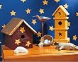 Wallies Folk Art Yellow Stars Country Wall Decor Cutout