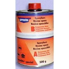 Prestolith Special 2K- EPOXIDHARZ !! (kein Polyester) mit H�rter 500 g (Grundpreis 49,90 EUR pro KG)