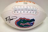 Steve Spurrier Autographed Florida Gators Logo Full Size Football