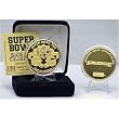 24kt Gold Super Bowl VIII flip coin
