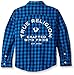 True Religion Boys' Buffalo Plaid Woven Shirt