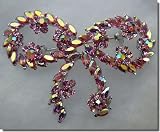 Pink Crystals Bow Pin B1Q73