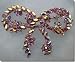 Pink Crystals Bow Pin B1Q73