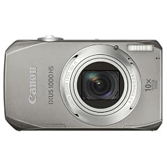 Canon IXUS 1000 HS Digitalkamera (10 Megapixel, 10-fach opt. Zoom, 7,6 cm (3 Zoll) Display, Full HD Video, bildstabilisiert ) silber