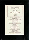 Essays and studies. 1971 : being volume twenty-four of the new series of 'Essays and Studies' collected for the English Association