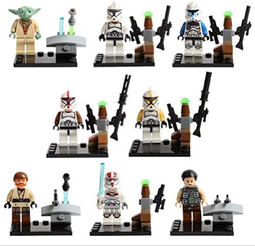 Minifigures (Pack of 8), Multi-Color (One Size, Super Heroes5#)