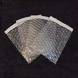 50Pcs 4"x5.5" SELF-SEAL CLEAR BUBBLE OUT POUCHES BAGS 3/16" BUBBLE WRAP 4x5.5