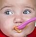 oogaa Silicone Baby Weaning Spoons - Girl