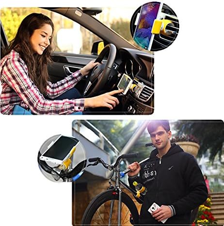 Arceso Multifunctional Phone holder [Universal Airframe] Apple iPhone 6 (4.7inch) 6 plus (5.5 inch)4 / 5S / 5 Samsung Galaxy S6 S6 Edge /S5 S4 S3 S2 / Note 4 3 2 HTC ONE Sony Xperia LG G2/G3 / Grey