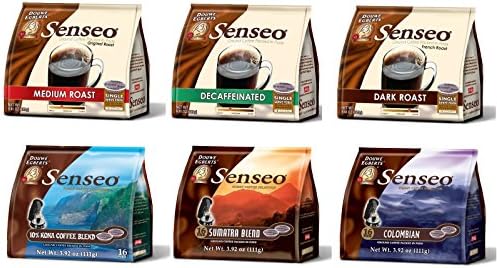 Senseo Coffee Pods Variety Pack -6-flavor (Pack of 6)