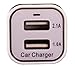 ReadyPlug® USB Car Charger for Anker 2nd Gen Astro E4 13000mAh B1207011 External Battery Pack 2 USB Dual Port (White)