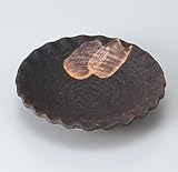 窯炎波型3.5皿　5個組 【美濃焼　和皿】