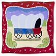 Ride 'em Plush Throw Pillow by Olive Kids