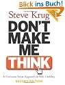 Don't Make Me Think!: A Common Sense Approach to Web Usability