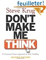 Don't Make Me Think: A Common Sense Approach to Web Usability
