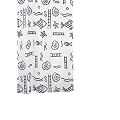 Ridder 464130-350 Duschvorhang Textil 240 x 180 cm Neptun blau
