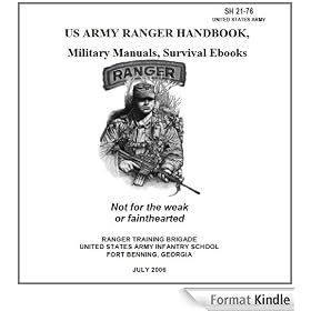 US ARMY RANGER HANDBOOK, Military Manuals, Survival Ebooks