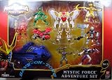Eigenschaften BANDAI Power Rangers / Power Rangers - Mystic Force Aventure Set - Set 3 - mit 3 Mini Power Rangers & 3 Mini Action Figuren 3,5