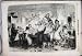1856 FOX HUNTERS REGALING GOOD TIMES PARTY DOG PRINT