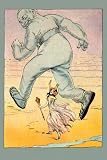 Princess Ozma Ran After Airman by John R. Neill. Size 11.04 inches width by 15.60 inches height. High Quality Art Poster Print