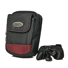 Fototasche f�r Panasonic Lumix DMC-FT1 FT-1 - D�RR Red Rock Plus 0 Null schwarz/rot Kameratasche incl.Regenschutz Tasche mit Regencape