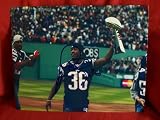 New England Patriots Lawyer Milloy Autographed Super Bowl XXXVI Champions 8x10 Photo, Proof Photo of Lawyer Signing for Us.