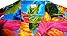 V.H.O. Funky Hawaiian Shirt, Shortsleeve, Bigflower, lightblue, 3XL