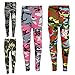 Girls New York Brooklyn 98 Athlectic Camouflage Print Top & Legging Set 7-13 Yr