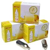 CO2 Soda Siphon Bulbs 8g - Pack of 10 x THREE PACKS = 30 bulbs!