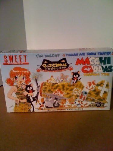 Unique! Sweet Aviation Model Division 1/144 Scale Kit Italian Airforce Fighter Macchi C.200AS (Tropical Type) by Sweet Aviation Model