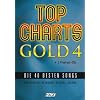 Top Charts Gold 4 mit 2 Playback CDs: Das Spiel- und Singbuch f�r Klavier, Keyboard, Gitarre oder Gesang. Top Charts Gold 4 ist eine geniale Sammlung der 40 besten Popsongs der letzten Jahre
