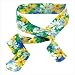 Floral Body-Cooling Neck Wrap
