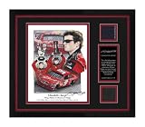 Kasey Kahne - Charlotte Sweep - Framed 8x10 Lithograph with Suit, Tire and Artist Signature