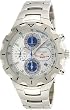 Seiko Mens F1 Honda Team Limited Edition Chronograph Stainless Steel White Dial Watch. Model SND731