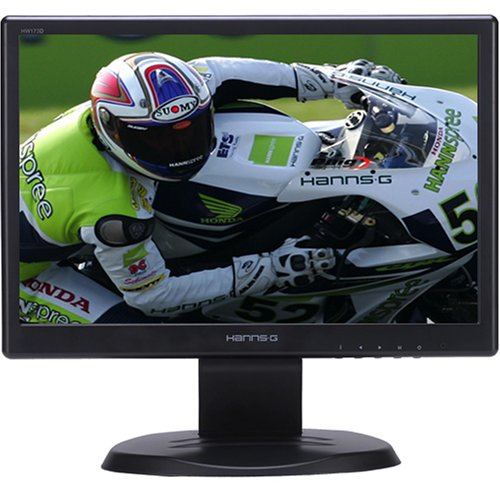 Hanns.G HW173DBB 17" Widescreen LCD TFT Display Monitor
