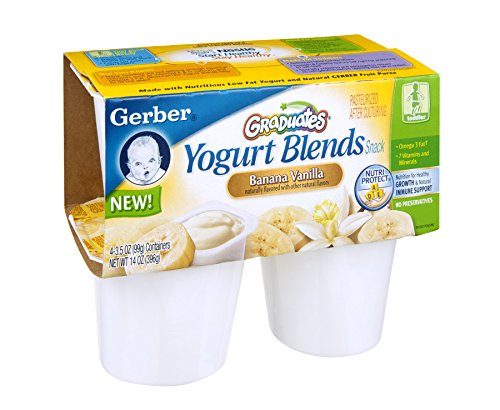 gerber yogurt blends banana