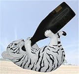 White Tiger Wine Bottle Holder
