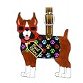Boxer Dog Luggage Tag / Pet Carrier Tag