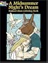 A Midsummer Night's Dream Stained Glass Coloring Book (Dover Stained Glass Coloring Book)