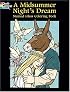 A Midsummer Night's Dream Stained Glass Coloring Book (Dover Coloring Book)