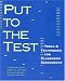Book Put to the Test: Tools & Techniques for Classroom Assessment
