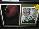 Dan Marino Miami Dolphins Signed Autographed Football with Shadow Box Hof Authentic Certified Coa Matching Stickers