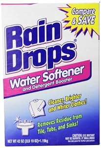 Rain Drops Water Softener, 42 Ounce (Pack of 2)