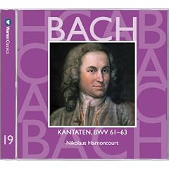 Bach, JS : Sacred Cantatas BWV Nos 61 - 63
