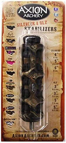 AXION SILENCER HYBRID 5in STABILIZER - LOST XD W/BLACK DAMPERS