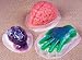 Human Heart Gelatin Mold Halloween Party Prop (B205B)